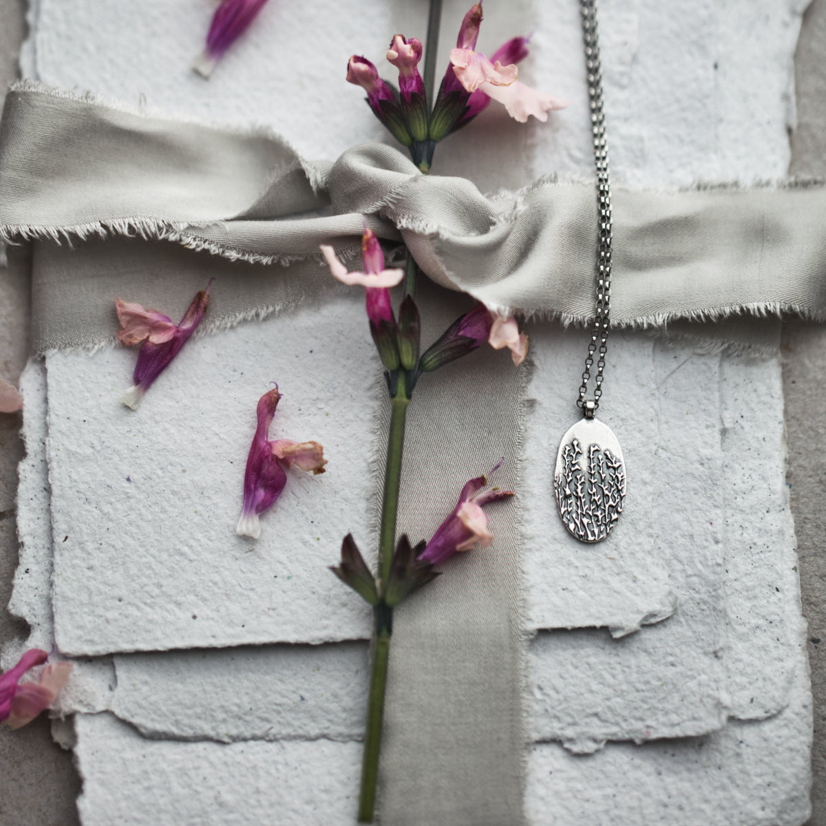 Autumn Sage Necklace