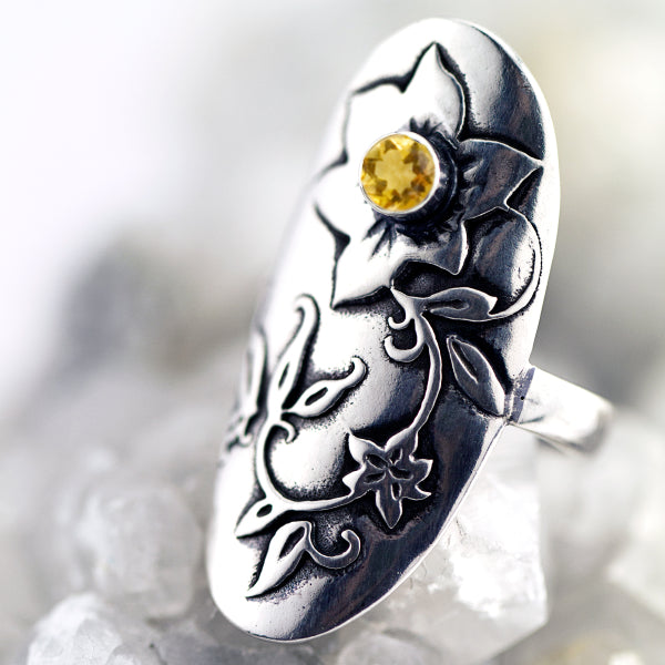 Hibiscus Flower Ring